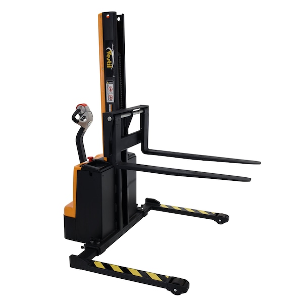 Vestil Powered Lift Stacker, Load Cap. 1500 lb., Overall Width: 48-1/8" SNM15-62-AA - main